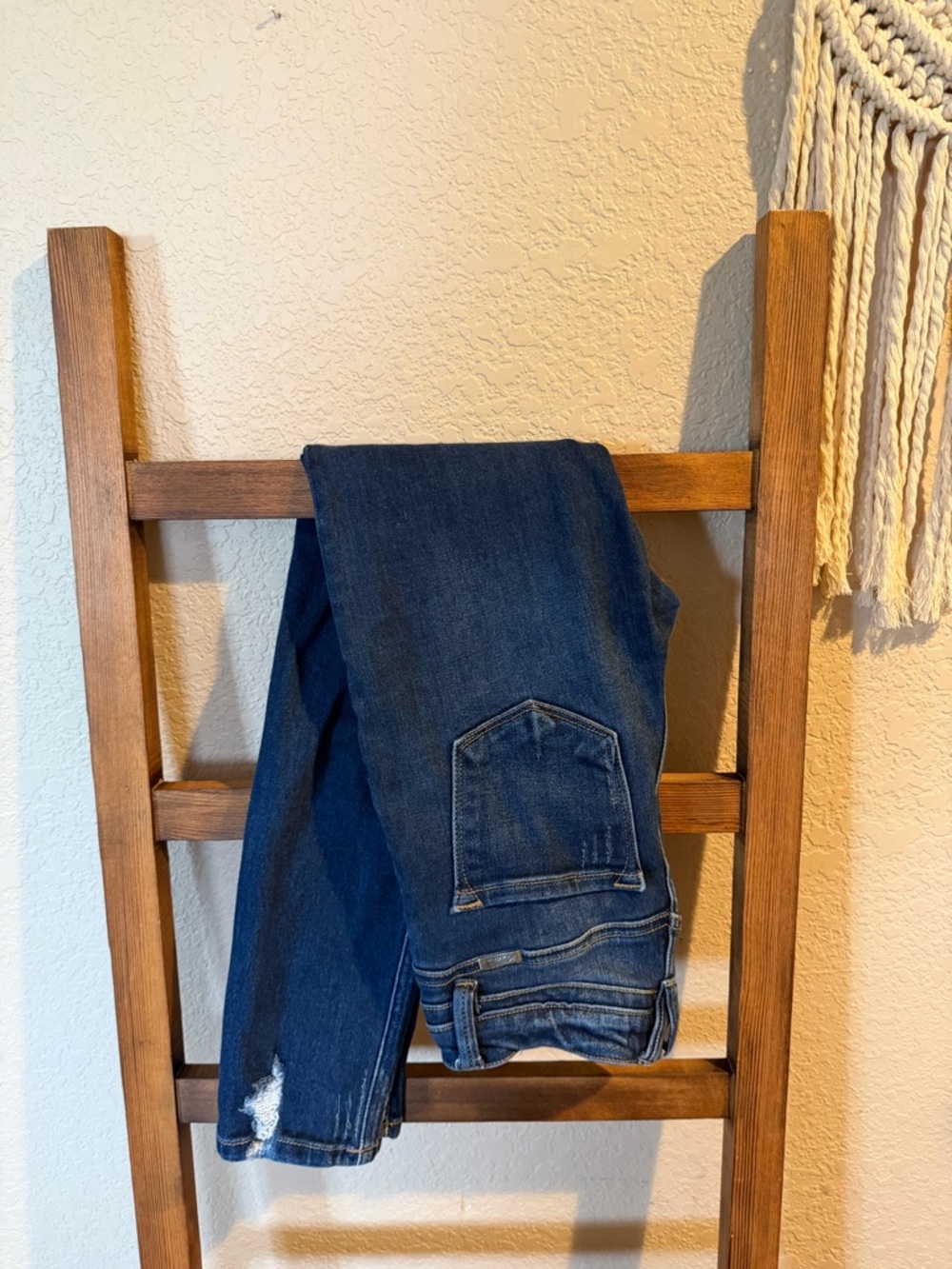 Kancan - Dark Wash Blue Denim Skinny Jeans